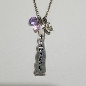 Thankful Scatter Joy Charm Necklace